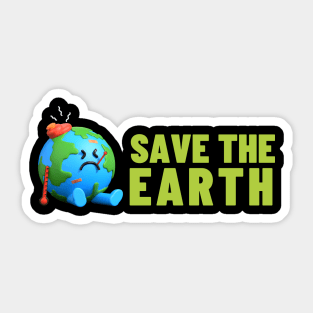 Save The Earth, Save The Planet Sticker